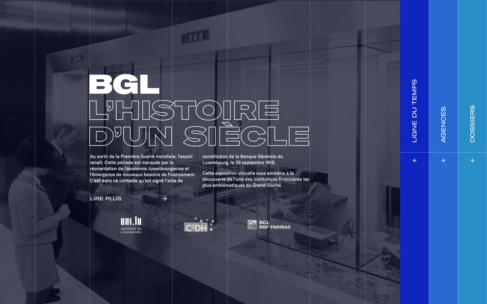preview of BGL, l'histoire d'un siècle project