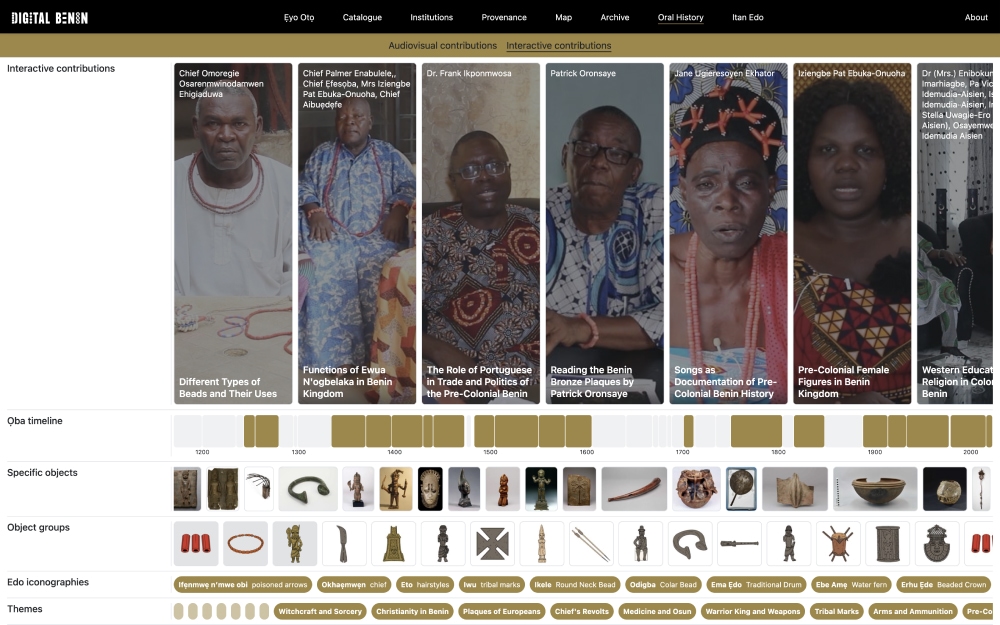 preview of Digital Benin project